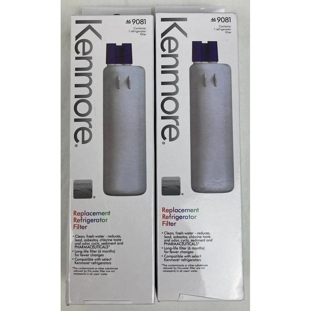 2 Pack Kenmore 9081 Replacement‎ Refrigerator Water Filter 46-9081 Sealed